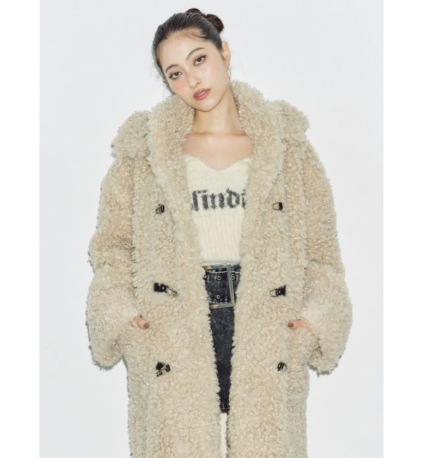 EVRIS「フェイクファーダッフルコート」|ダッフルコート|