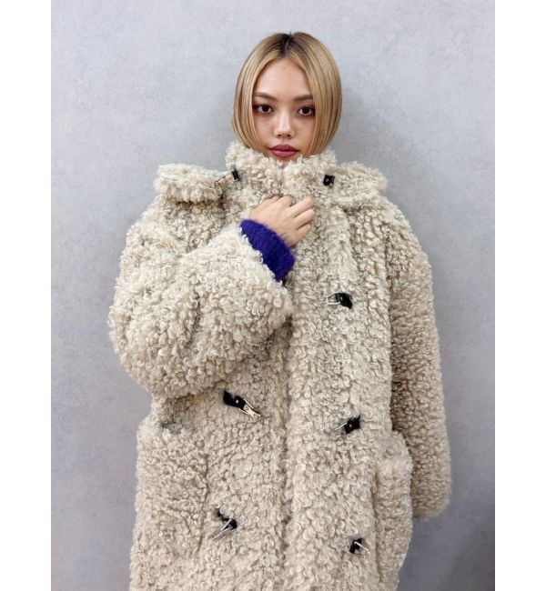 EVRIS「フェイクファーダッフルコート」|ダッフルコート|