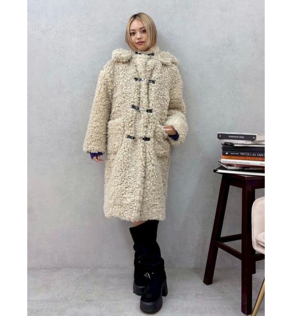 EVRIS「フェイクファーダッフルコート」|ダッフルコート|