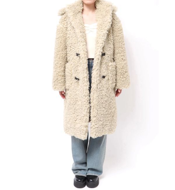 EVRIS「フェイクファーダッフルコート」|ダッフルコート|