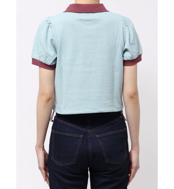 jouetie「レースアップポロトップス」|Tシャツ・カットソー|