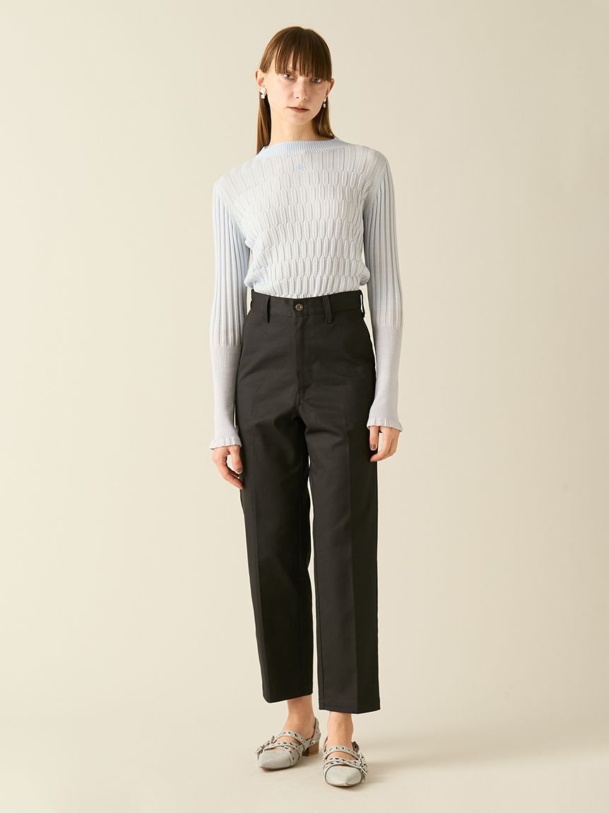 FURFUR「UNIVERSAL OVERALLテーパードパンツ」|チノ|