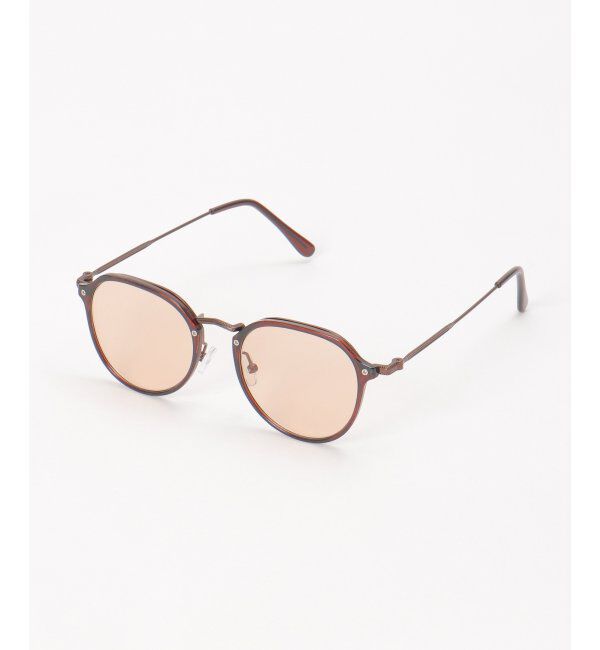 ikka「バックリムライトカラーサングラス」|サングラス|ブラウン