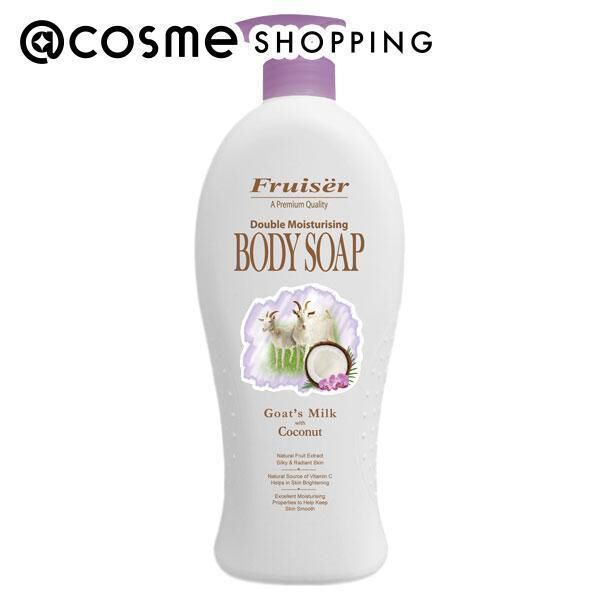  「フルッセル ダブルモイスチャー ボディソープ ココナッツ 本体/しっとり/ココナッツの香り (1000ml)」|ボディクレンジング|その他