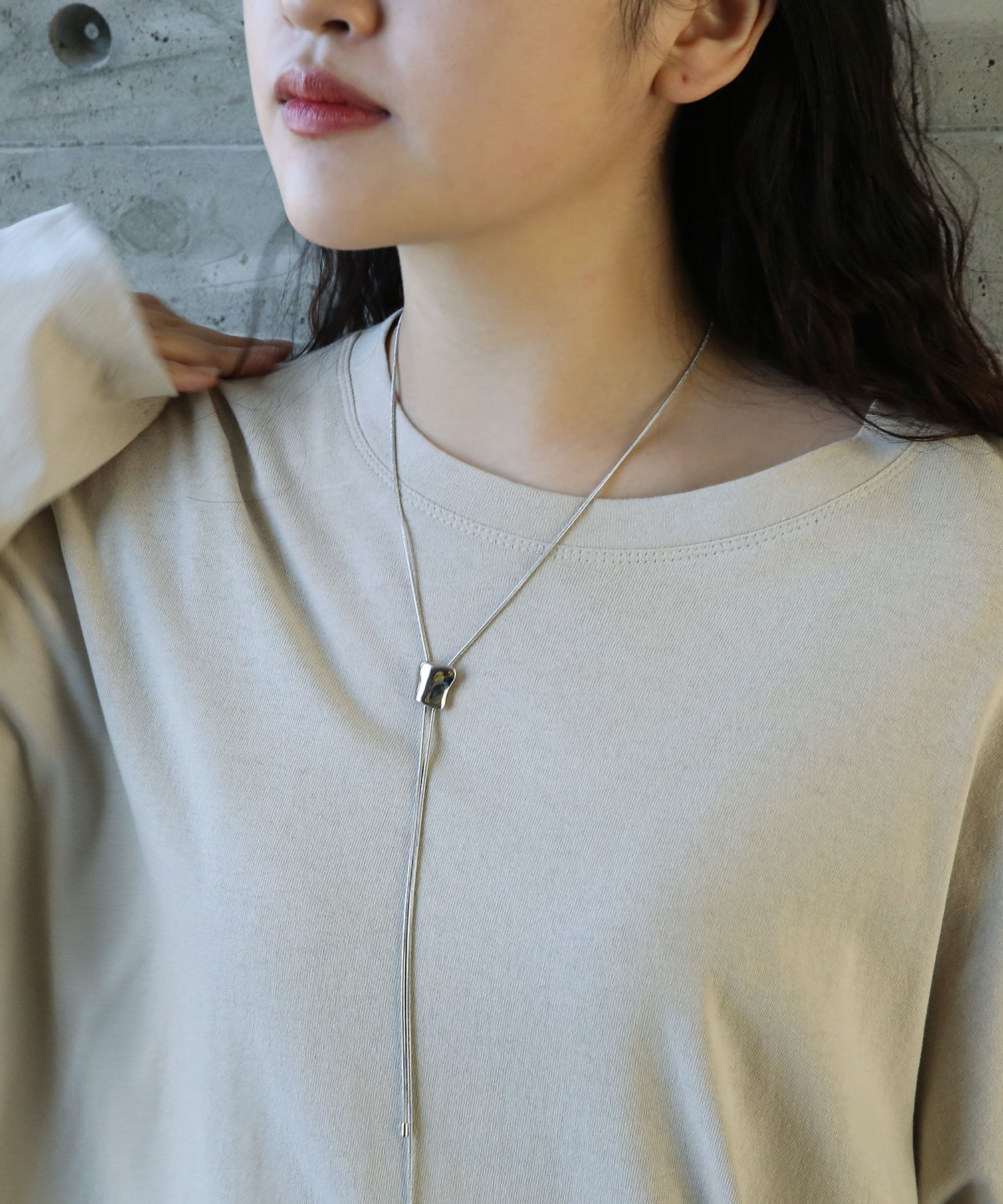 colleca la「ループロングネックレス」|ネックレス|