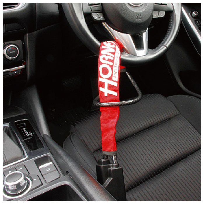 BACKYARD FAMILY「ハンドルロック ホーネット 通販 車 メタルワイヤー式 ワイヤー式 防犯 盗難防止」|その他|