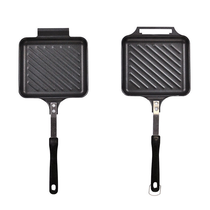BACKYARD FAMILY「ホットサンドメーカー 直火 通販 ホットサンド 1枚 フライパン ミニフライパン 朝食 朝ごはん」|食器・キッチングッズ|
