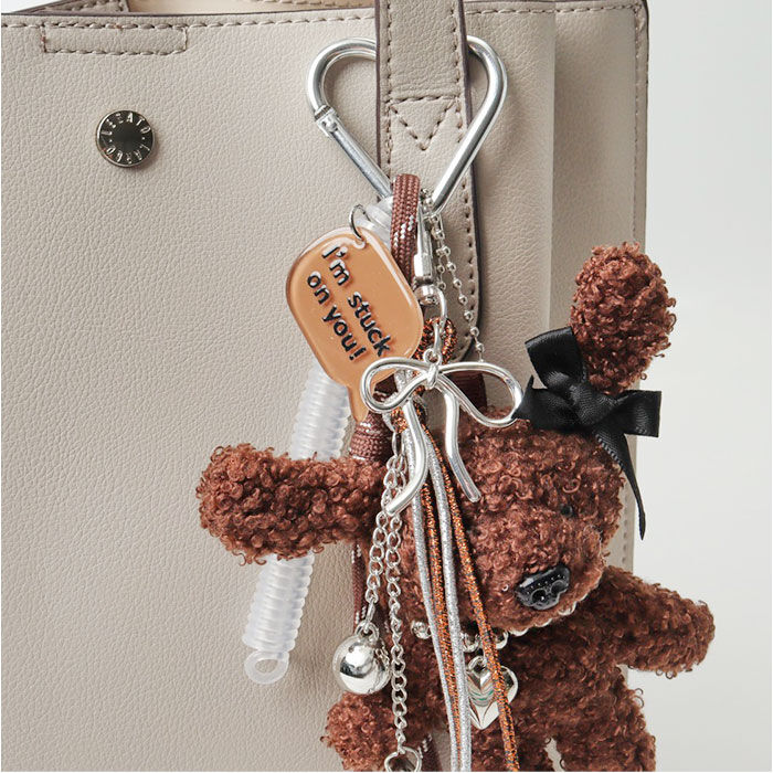 BACKYARD FAMILY「ぬいぐるみチャーム 通販 ドッグチャーム ぬいぐるみ キーホルダー 動物 バッグチャーム」|チャーム・キーホルダー|