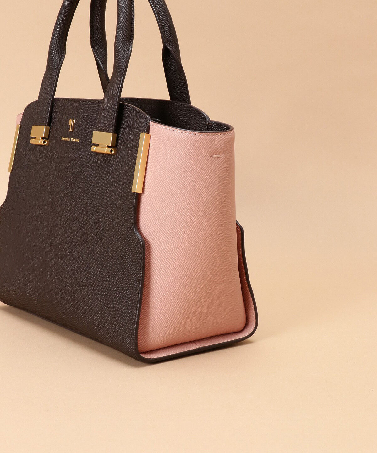 Samantha Thavasa「Pomme d'espoir ポムディスポワール バイカラーハンドルバッグ」|ハンドバッグ|