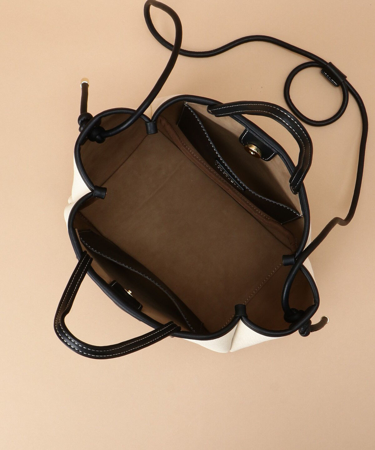 Samantha Thavasa「キャンバスデザイン 合皮トートバッグ 小サイズ」|トートバッグ|