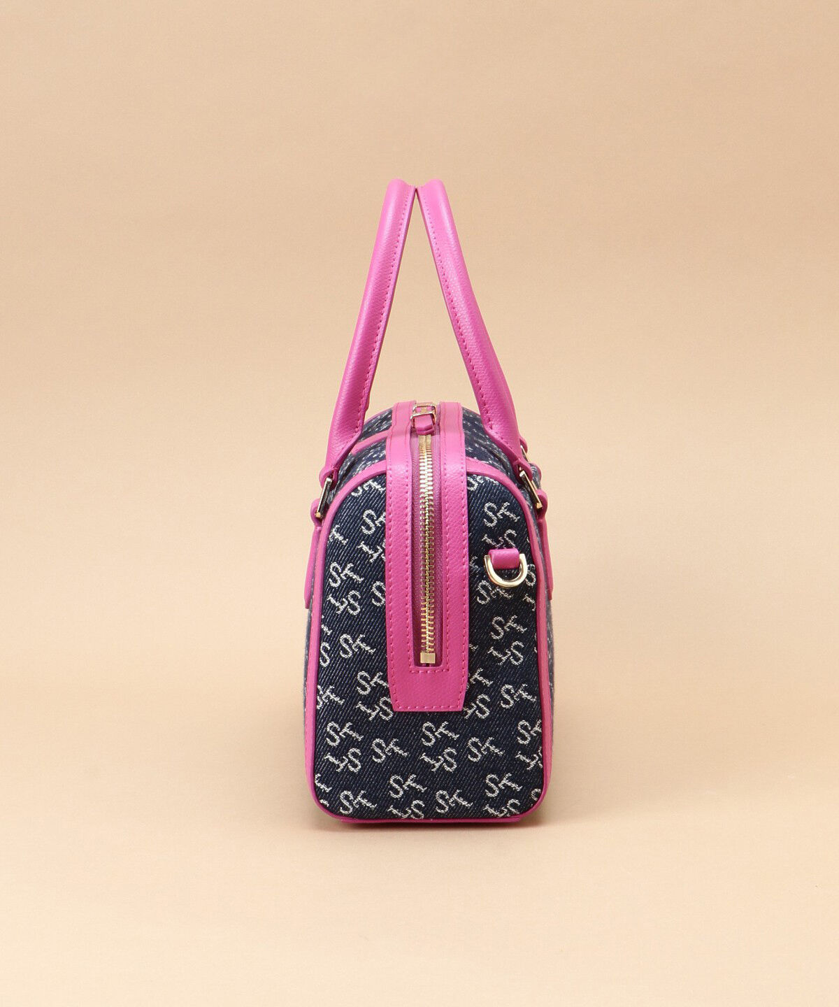 Samantha Thavasa「Denim ST Jacquard ボストンバッグ」|ボストンバッグ|