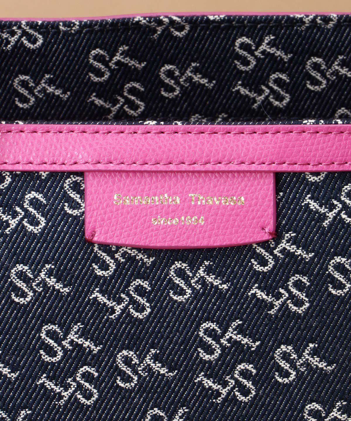 Samantha Thavasa「Denim ST Jacquardトートバッグ」|トートバッグ|