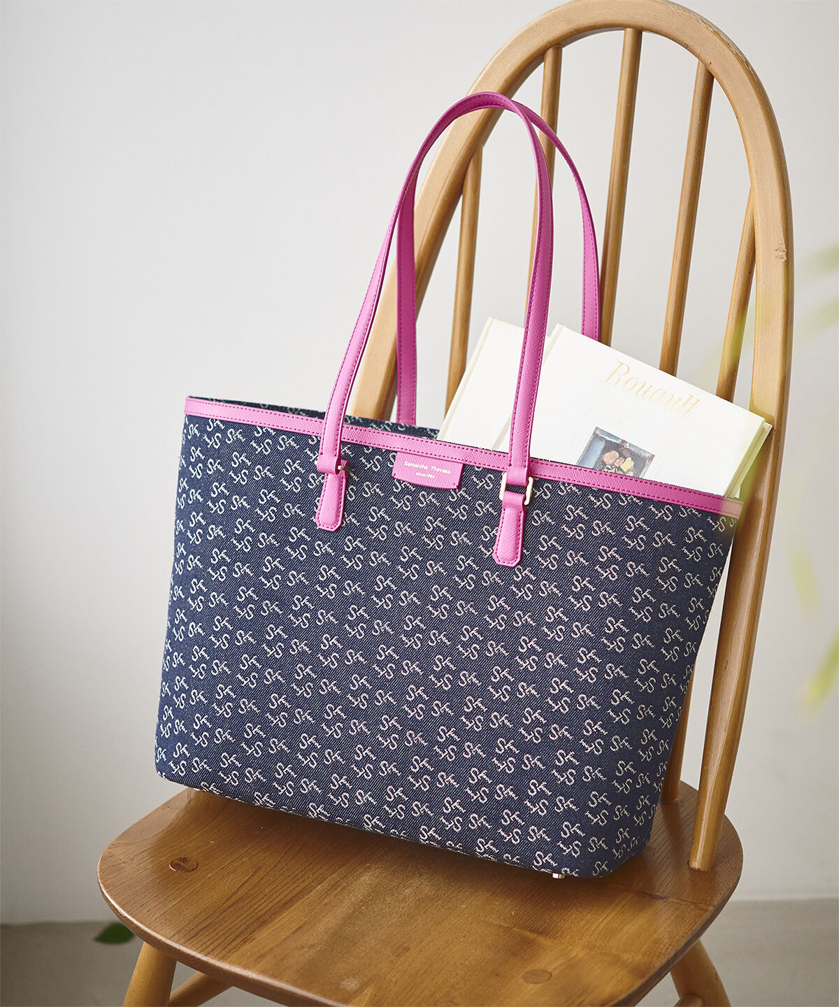 Samantha Thavasa「Denim ST Jacquardトートバッグ」|トートバッグ|