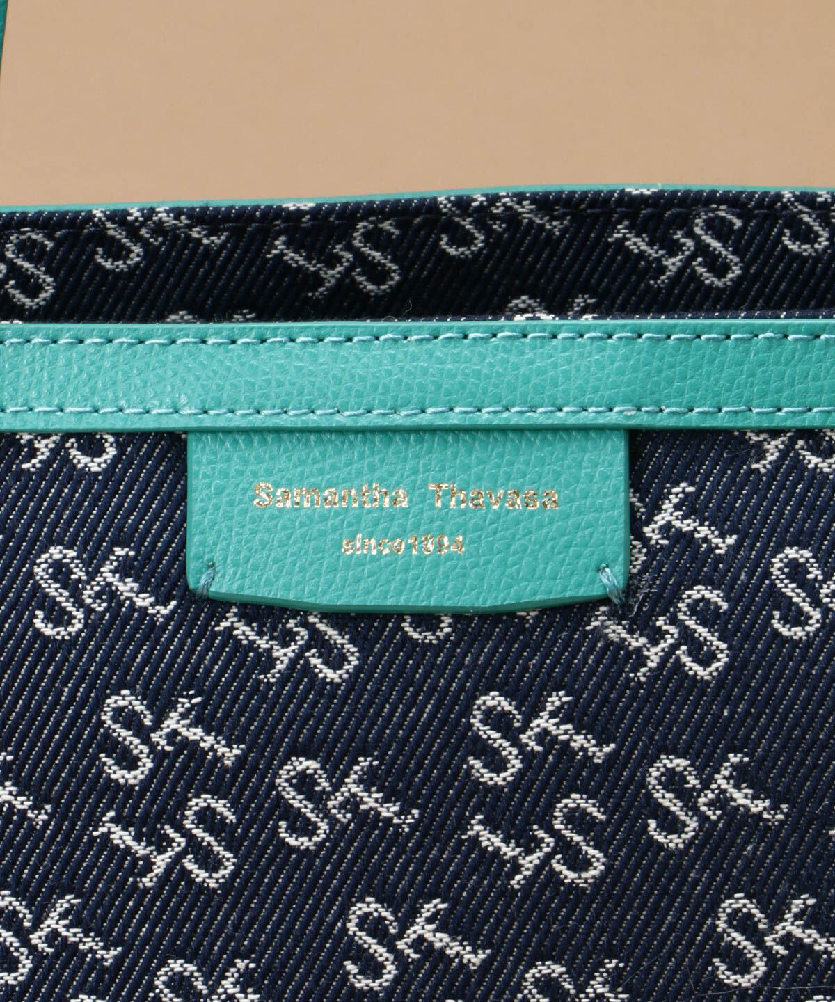 Samantha Thavasa「Denim ST Jacquardトートバッグ」|トートバッグ|