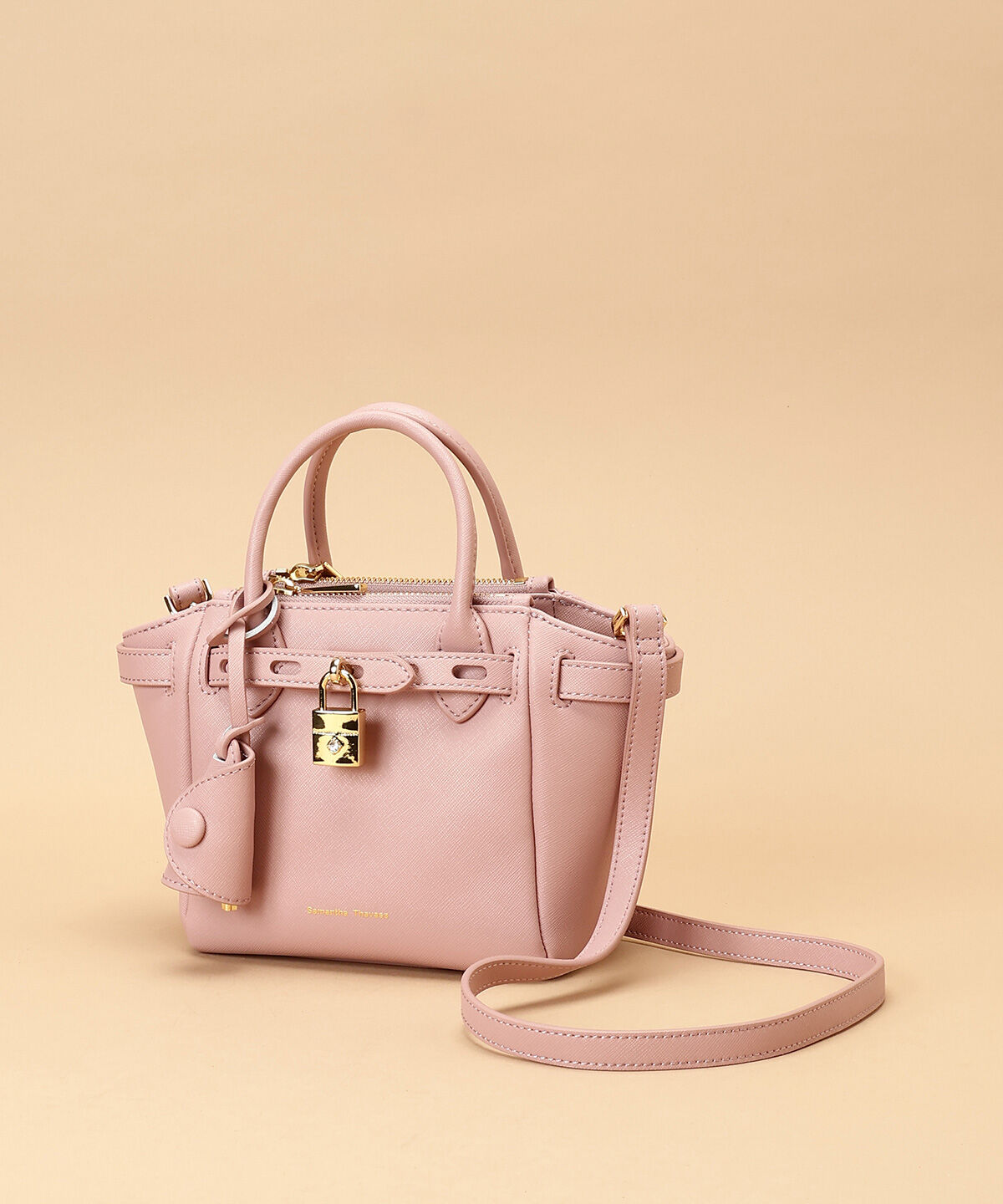 Samantha Thavasa「ベルトデザイン サマンサアゼル 小サイズ」|ハンドバッグ|