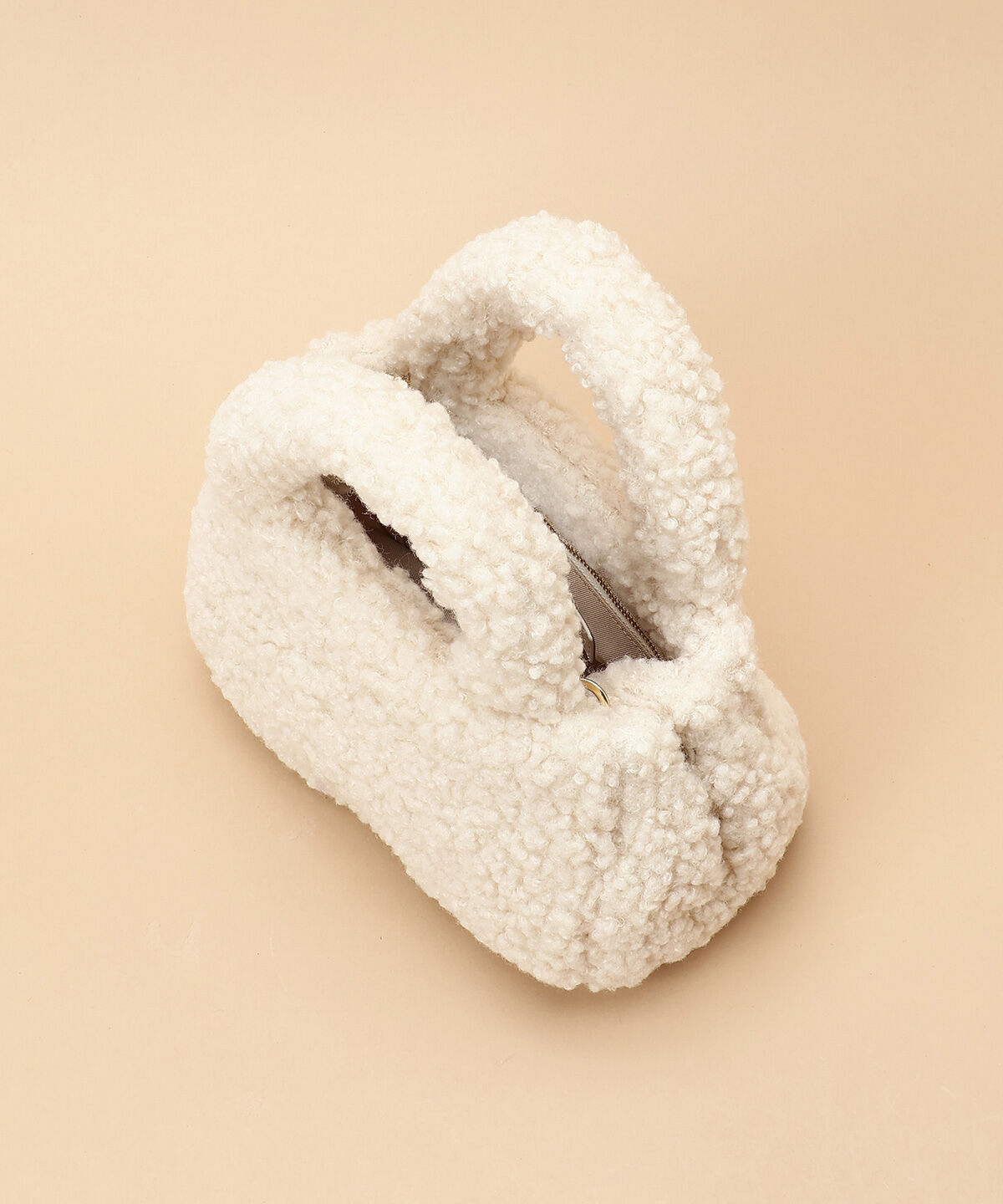 Samantha Thavasa「カールファー ミニバッグ」|ハンドバッグ|