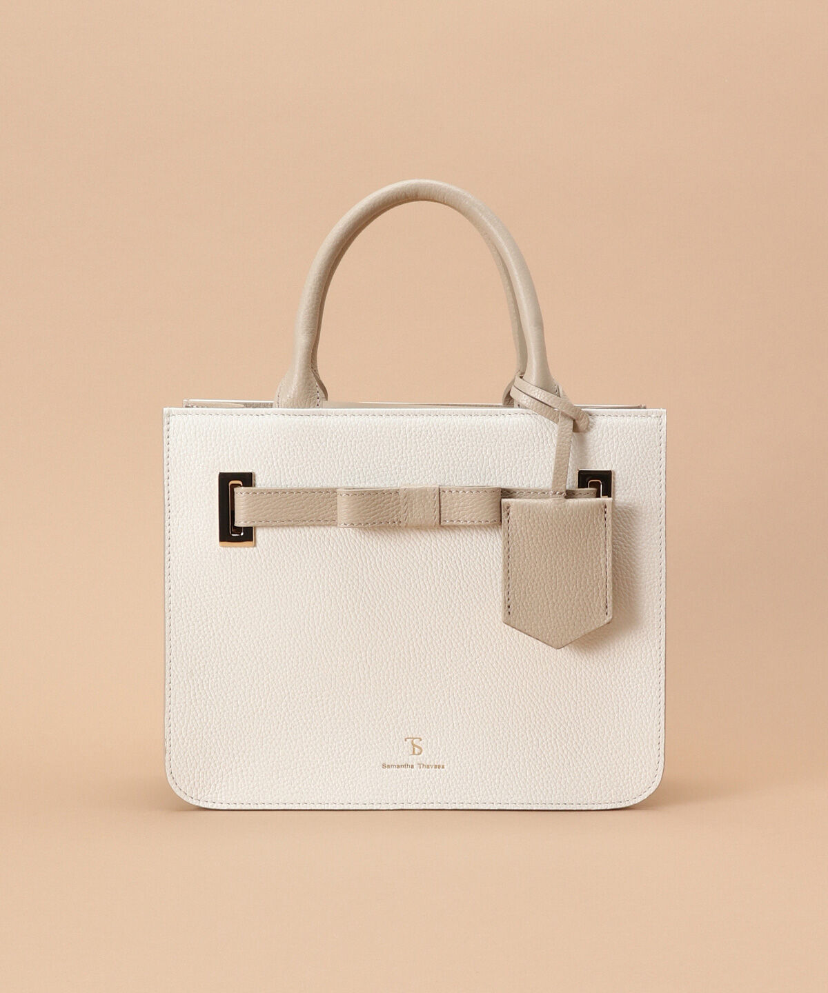 Samantha Thavasa「バイカラーエムシュシュⅡ トートバッグ」|トートバッグ|