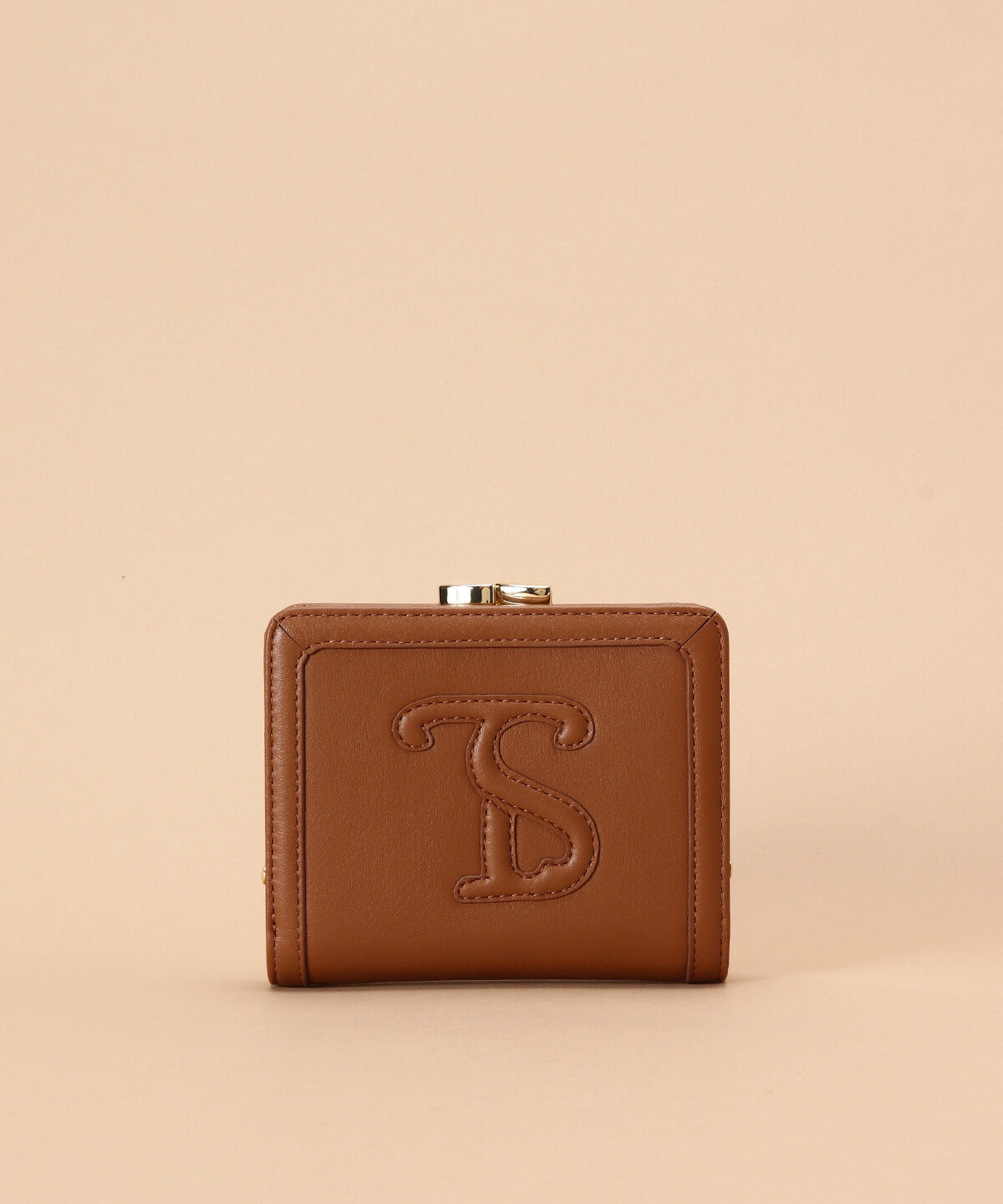 Samantha Thavasa「ソフトレザー 口金折財布」|財布|ブラウン