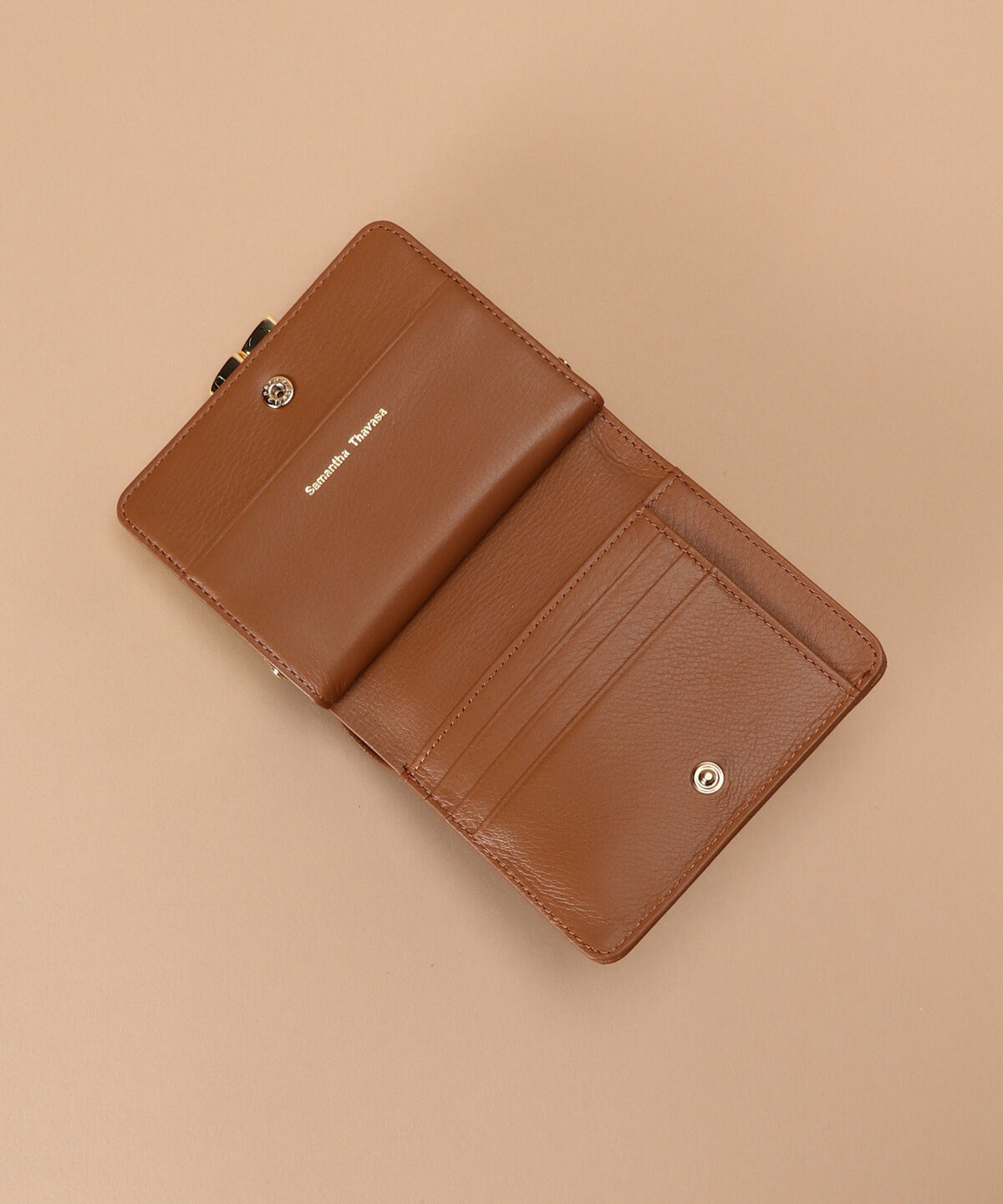 Samantha Thavasa「ソフトレザー 口金折財布」|財布|