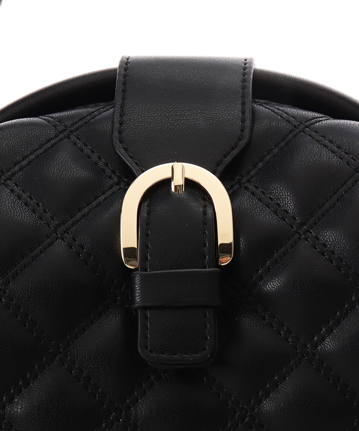 Samantha Thavasa「ラウンド型キルティング ワンハンドルバッグ 大サイズ」|ハンドバッグ|