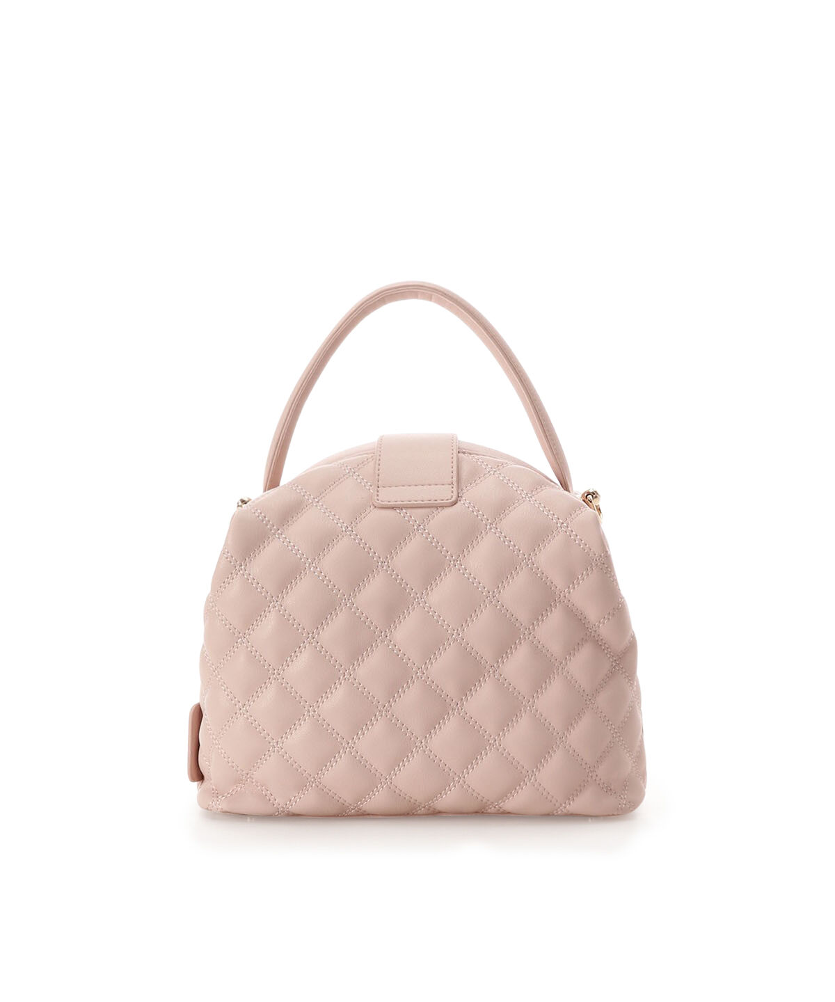 Samantha Thavasa「ラウンド型キルティング ワンハンドルバッグ 大サイズ」|ハンドバッグ|