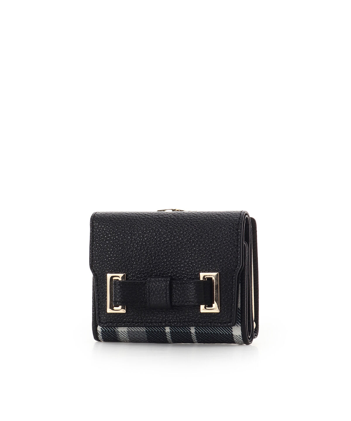 Samantha Thavasa「チェック柄エムシュシュⅢ 口金折財布」|財布|