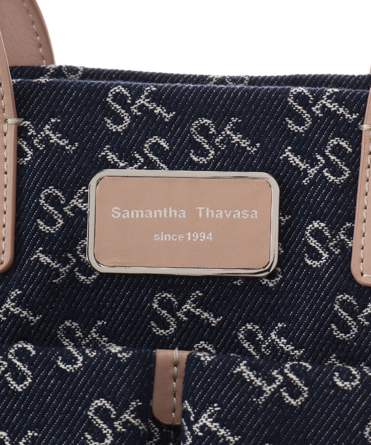 Samantha Thavasa「Denim ST Jacquard Ⅱ ハンドバッグ」|ハンドバッグ|