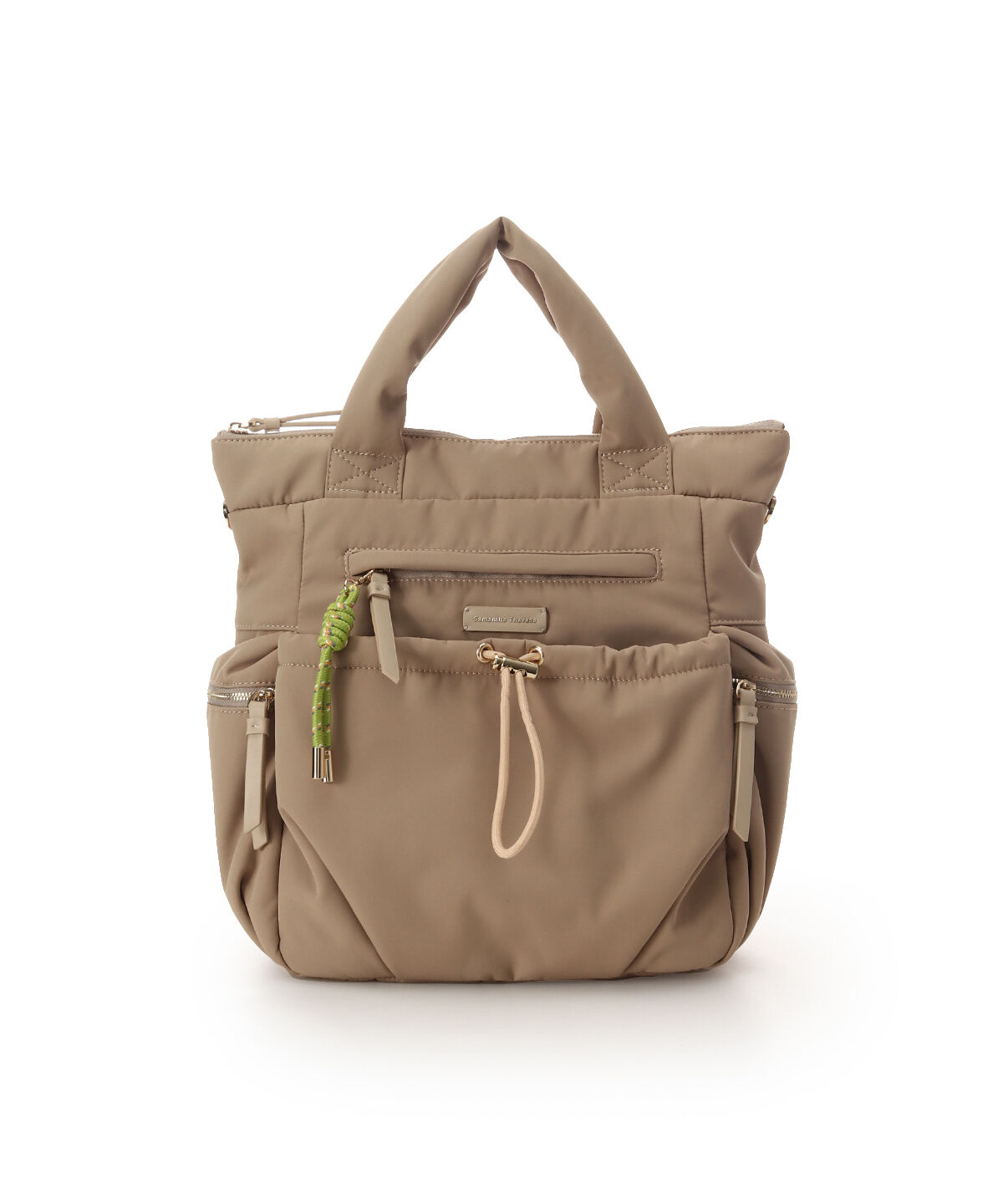 Samantha Thavasa「ボンディング 3wayバッグ」|ハンドバッグ|ベージュ