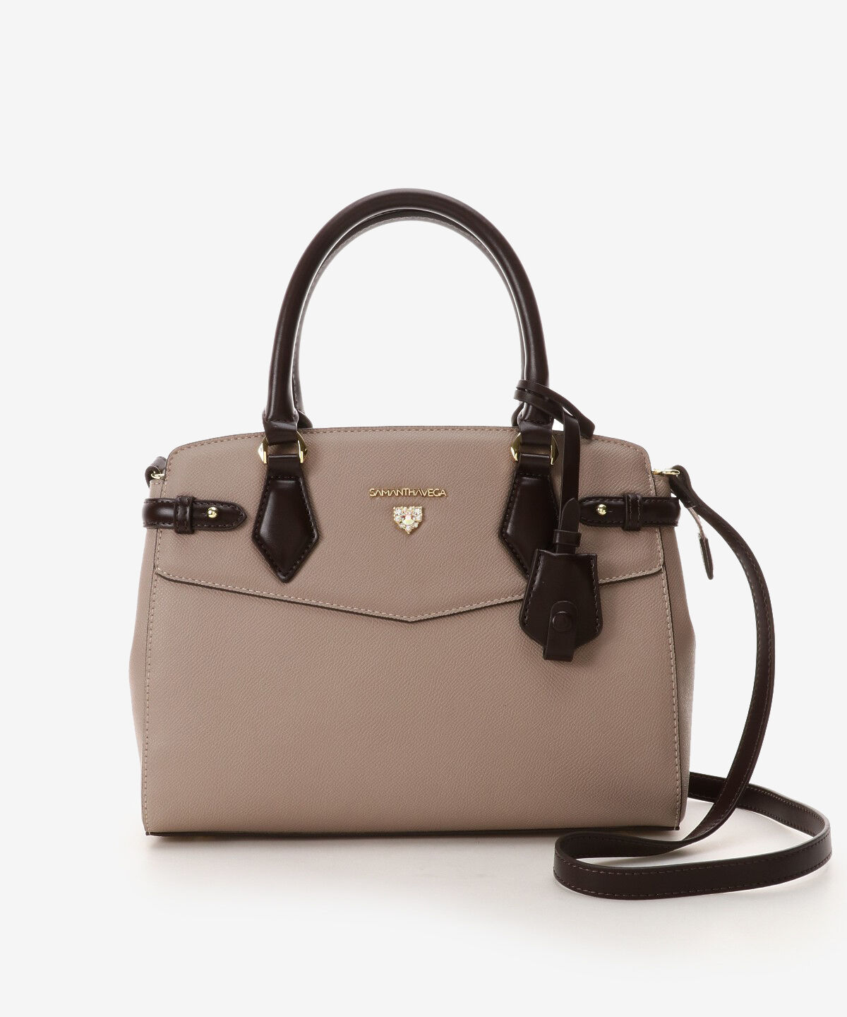 Samantha Vega「ハートビジュー付きハンドバッグ」|ハンドバッグ|