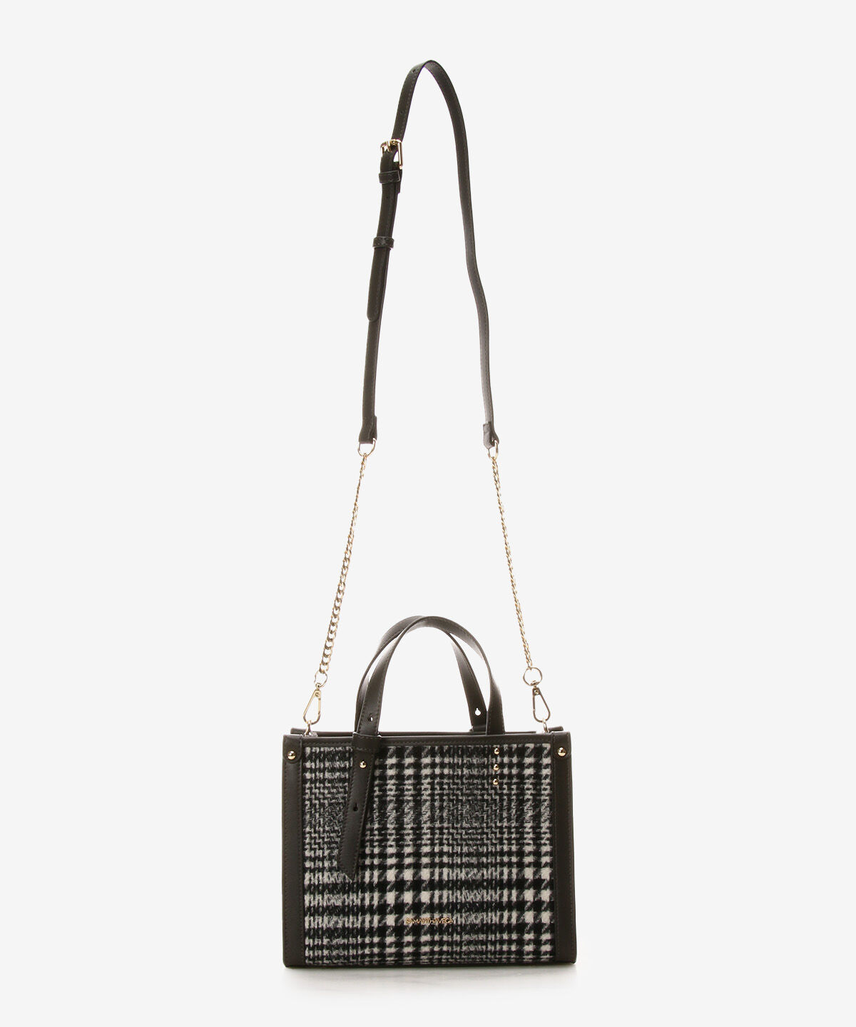 Samantha Vega「チェック横型ハンドバッグ」|ハンドバッグ|