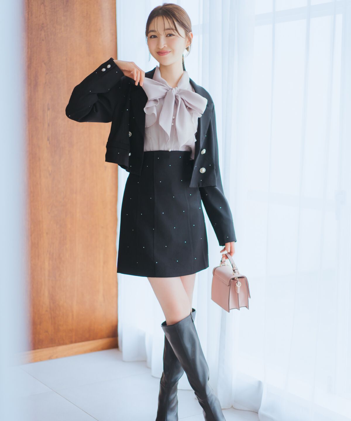 WILLSELECTION「ホットフィットミニスカート」|タイト|