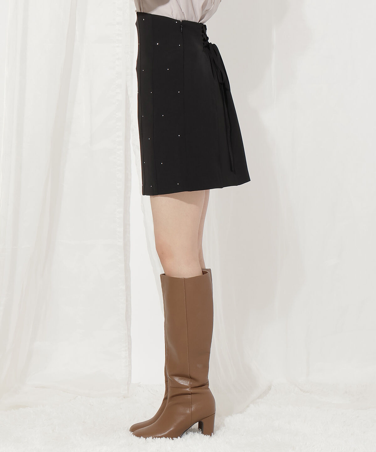 WILLSELECTION「ホットフィットミニスカート」|タイト|