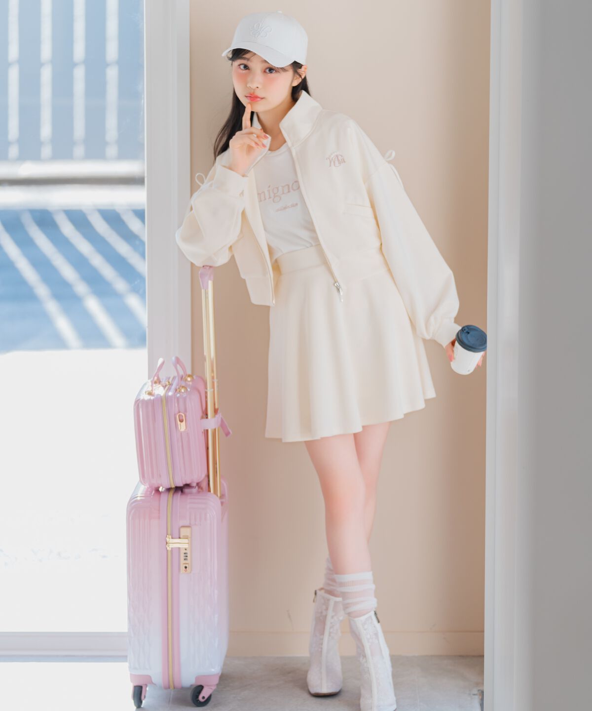 WILLSELECTION「ロゴ刺繍クルーネックTシャツ」|Tシャツ・カットソー|