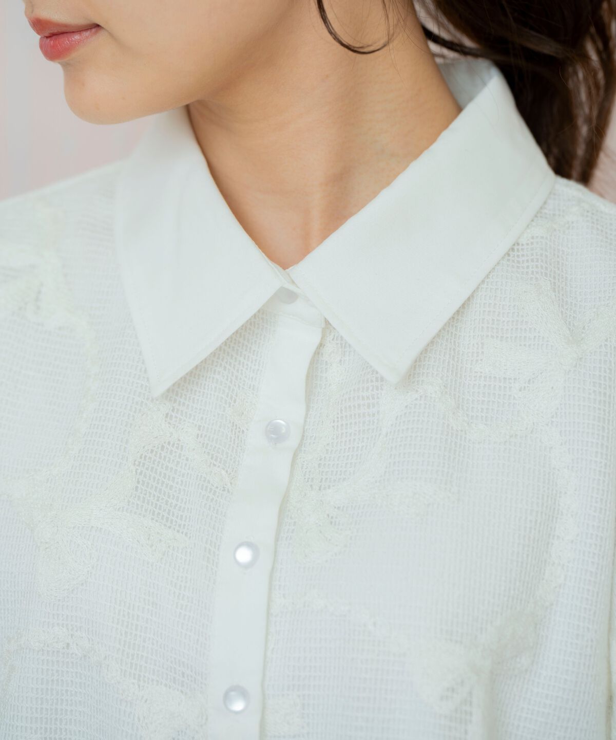 WILLSELECTION「リボンレースブラウス」|シャツ・ブラウス|