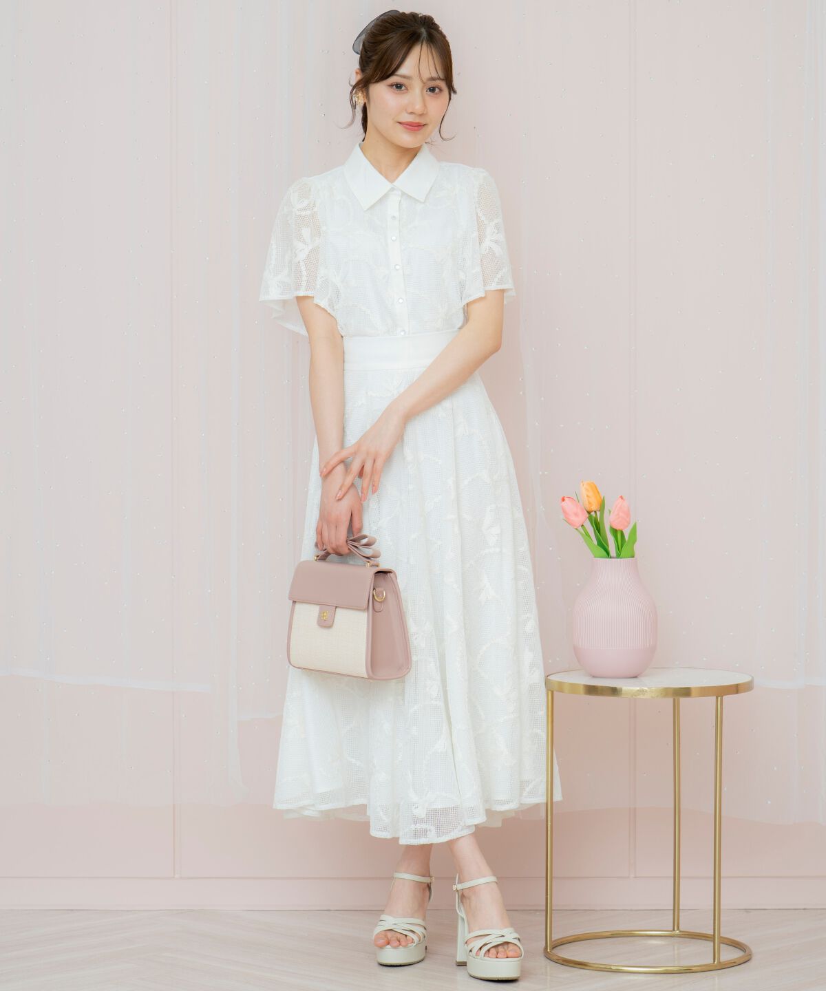 WILLSELECTION「リボンレースブラウス」|シャツ・ブラウス|