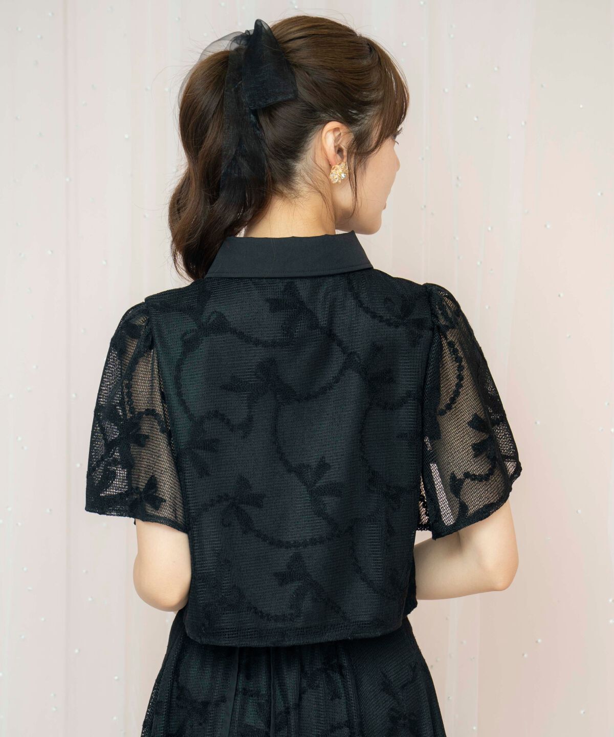 WILLSELECTION「リボンレースブラウス」|シャツ・ブラウス|