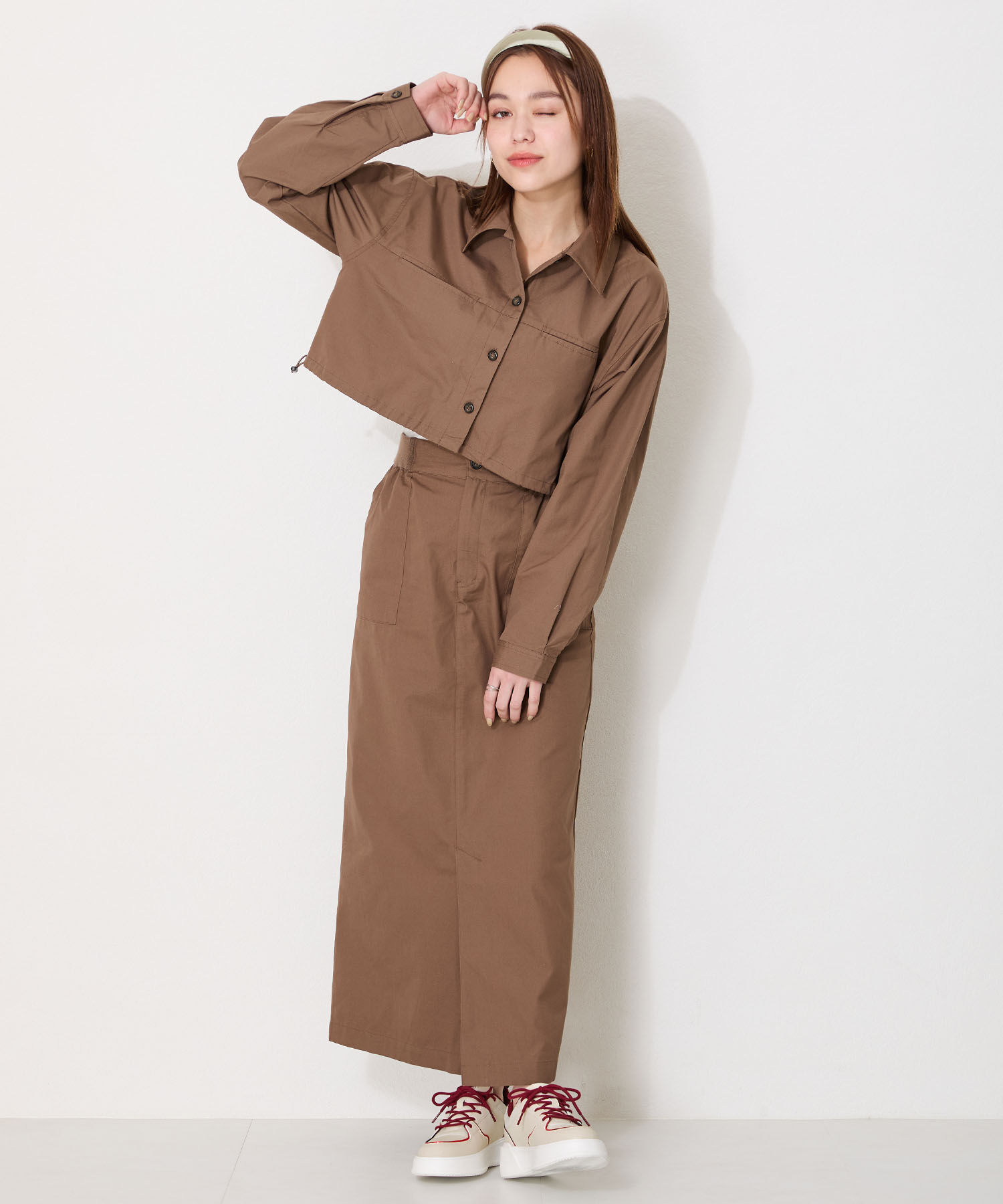 ORiental TRaffic「【新色追加】バイカラー ボリュームソール スニーカー /OT3750 厚底  クッション 軽量」|スニーカー|