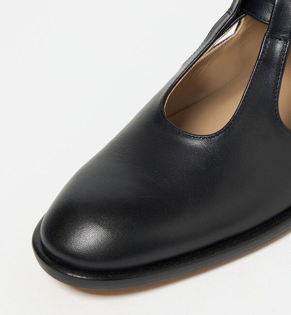 ODETTE E ODILE「ダブルTストラップ フラット25&uarr;」|ローファー|