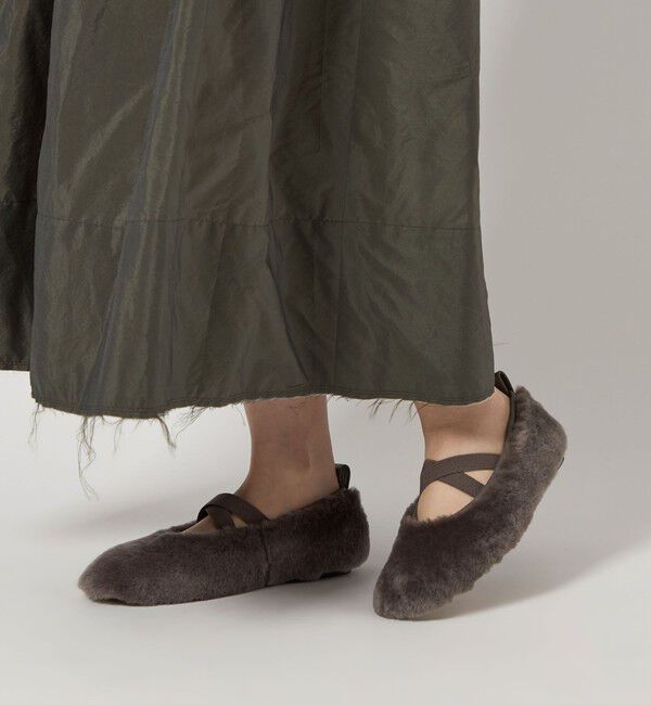 ODETTE E ODILE「ヘアリーバレエ フラット10&uarr;」|バレエシューズ|