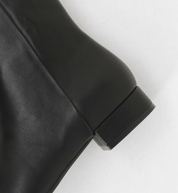 ODETTE E ODILE「ナロースクエアプレーン ショートブーツ25＊&uarr;」|ショートブーツ|