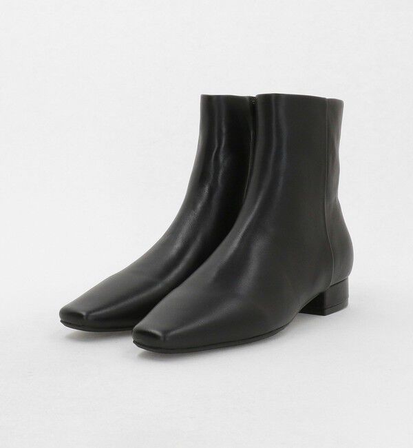 ODETTE E ODILE「ナロースクエアプレーン ショートブーツ25＊&uarr;」|ショートブーツ|