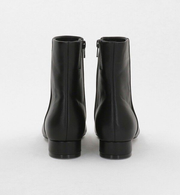 ODETTE E ODILE「ナロースクエアプレーン ショートブーツ25＊&uarr;」|ショートブーツ|