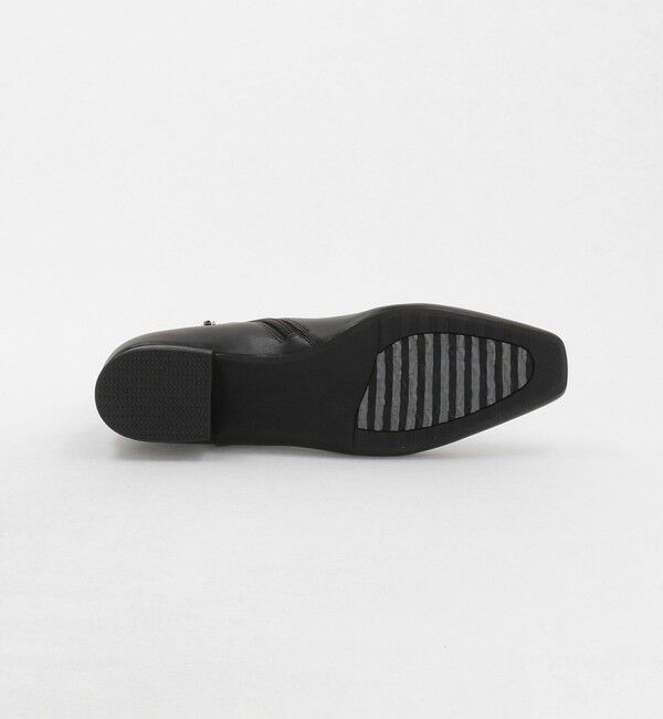 ODETTE E ODILE「ナロースクエアプレーン ショートブーツ25＊&uarr;」|ショートブーツ|