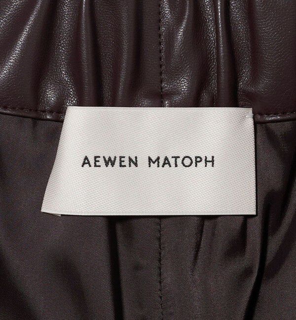 AEWEN MATOPH「＜AEWEN MATOPH＞レザーライク ハーフパンツ」|その他|