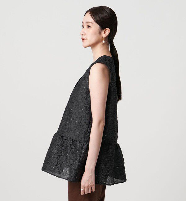 UNITED ARROWS「ジャガード ベスト」|ベスト・ジレ|