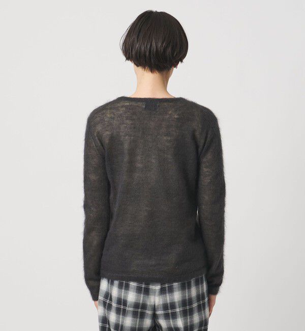 UNITED ARROWS「モヘヤ クルーネック ニット」|ニット・セーター|