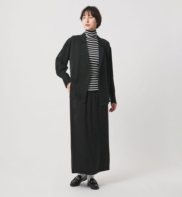 UNITED ARROWS「オープンカラー シャツ ジャケット」|シャツ・ブラウス|