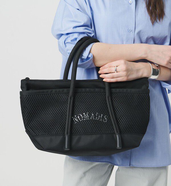 UNITED ARROWS「【別注】＜NOMADIS＞CITY TREK MESH トートバッグ」|トートバッグ|BLACK