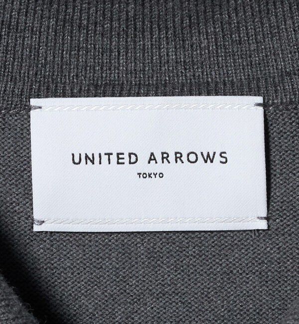 UNITED ARROWS「4WAY シャツコンビ ポロニット ‐ウォッシャブル‐」|ニット・セーター|