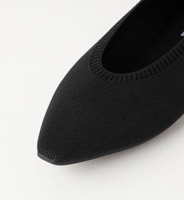 UNITED ARROWS green label relaxing「ウェルネス ニット フラットシューズ -撥水・ウォッシャブル-」|ローファー|